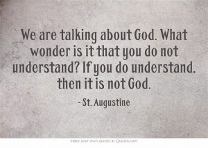 augustine on understanding god
